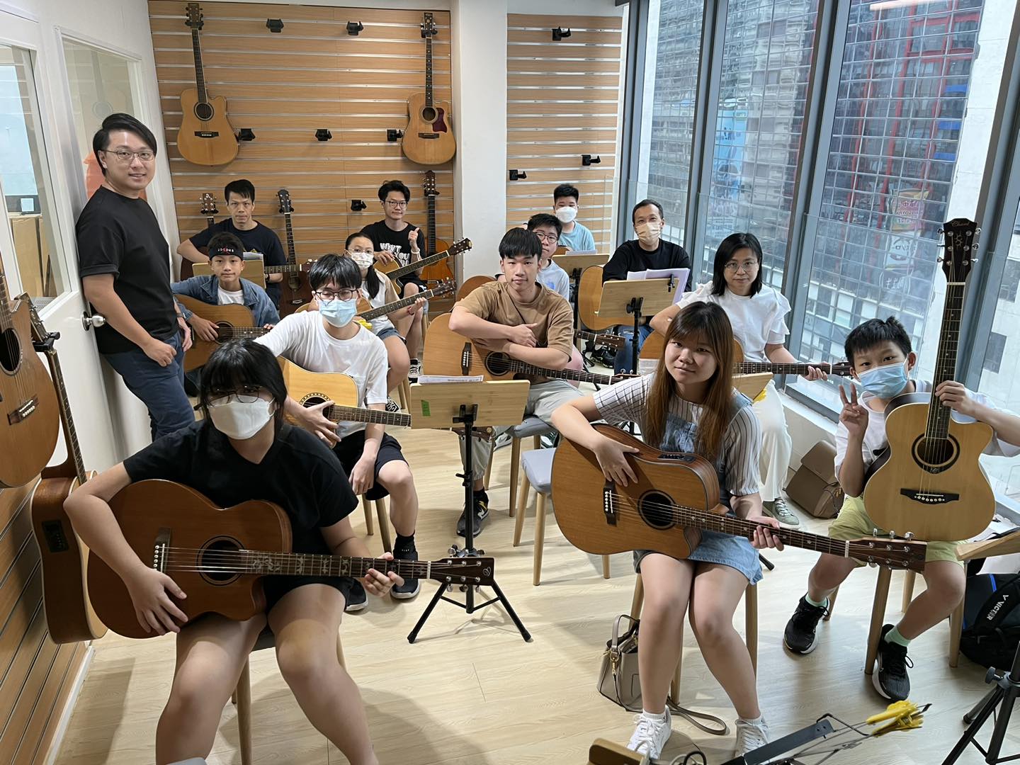 Guitar Lesson, Learning Class Course in HongKong