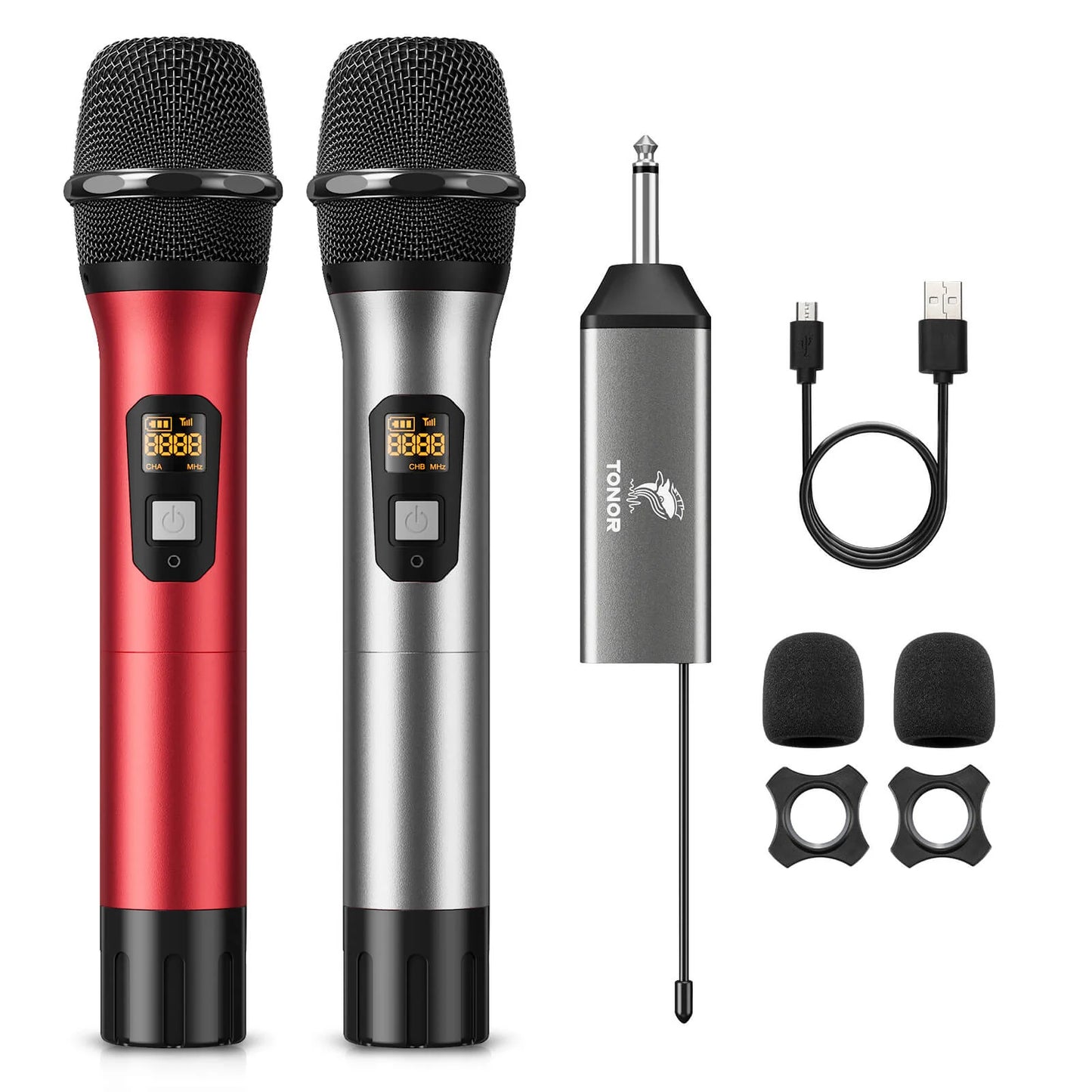 TONOR TW-630 wireless microphone (two pieces)