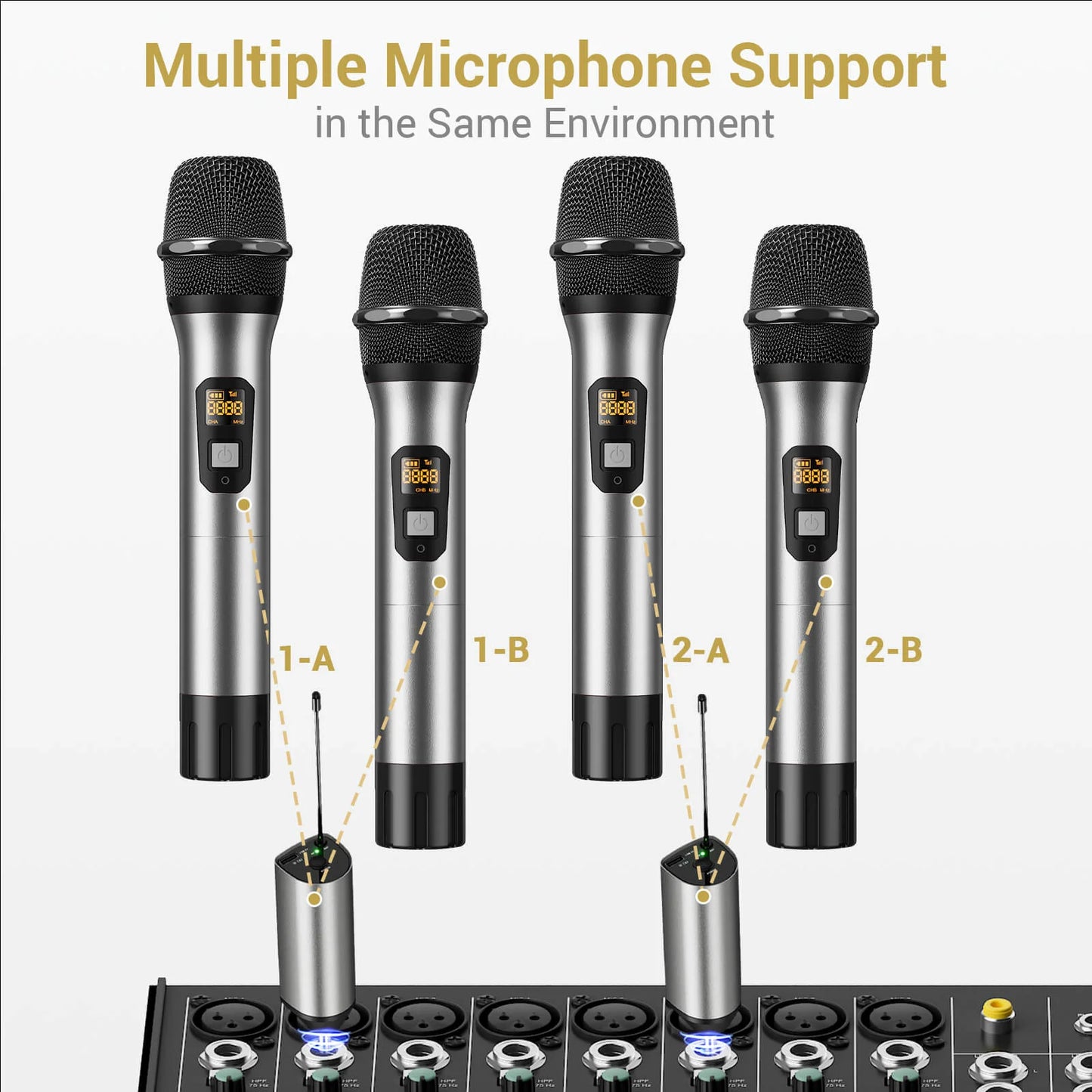 TONOR TW-630 wireless microphone (two pieces)