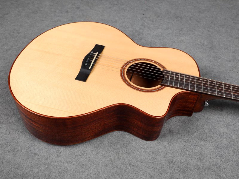 Yamazaki Ryuichi Products Koshiro Studio ENA SS 105 Original All Solid Wood Veneer All Solid Steel Wire Wood Guitar